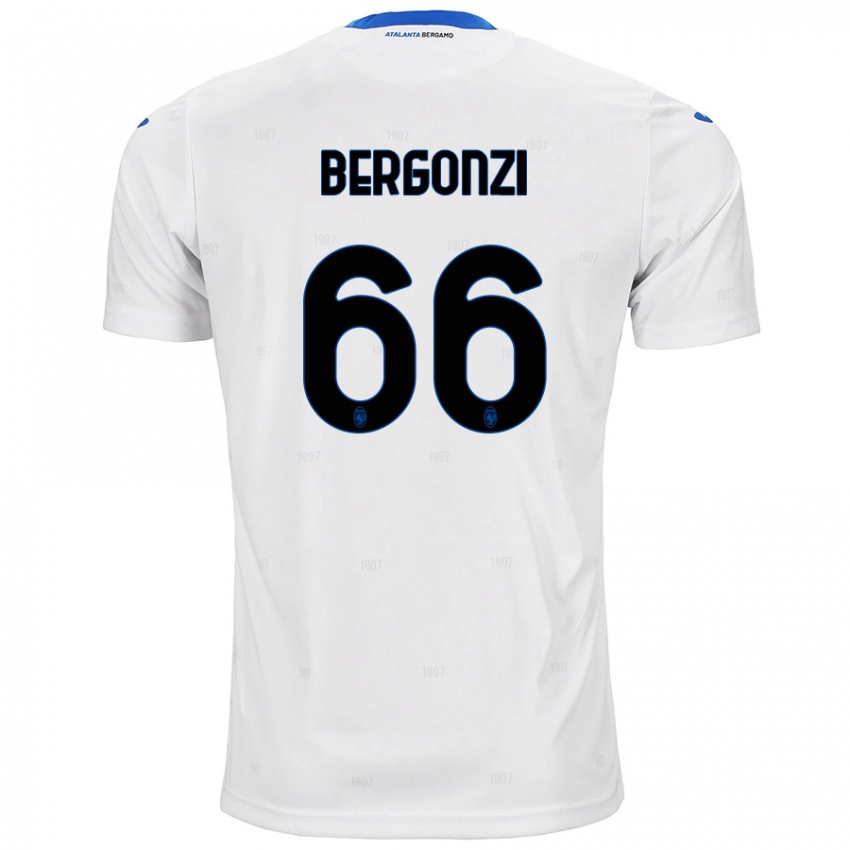 Pánské Federico Bergonzi #66 Bílý Daleko Hráčské Dresy 2024/25 Dres