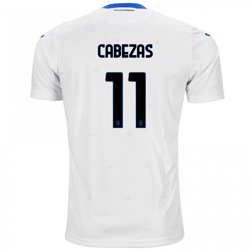 Pánské Bryan Cabezas #11 Bílý Daleko Hráčské Dresy 2024/25 Dres