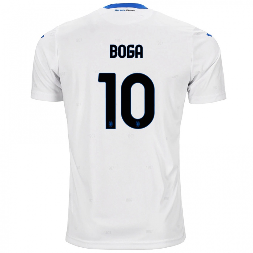 Pánské Jeremie Boga #10 Bílý Daleko Hráčské Dresy 2024/25 Dres