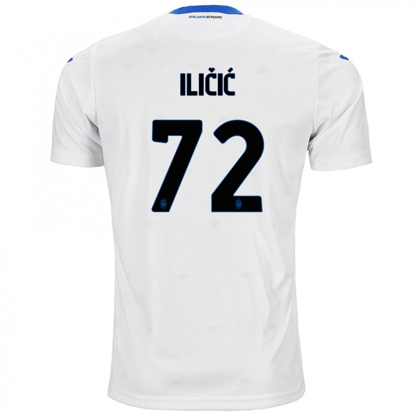 Pánské Josip Ilicic #72 Bílý Daleko Hráčské Dresy 2024/25 Dres