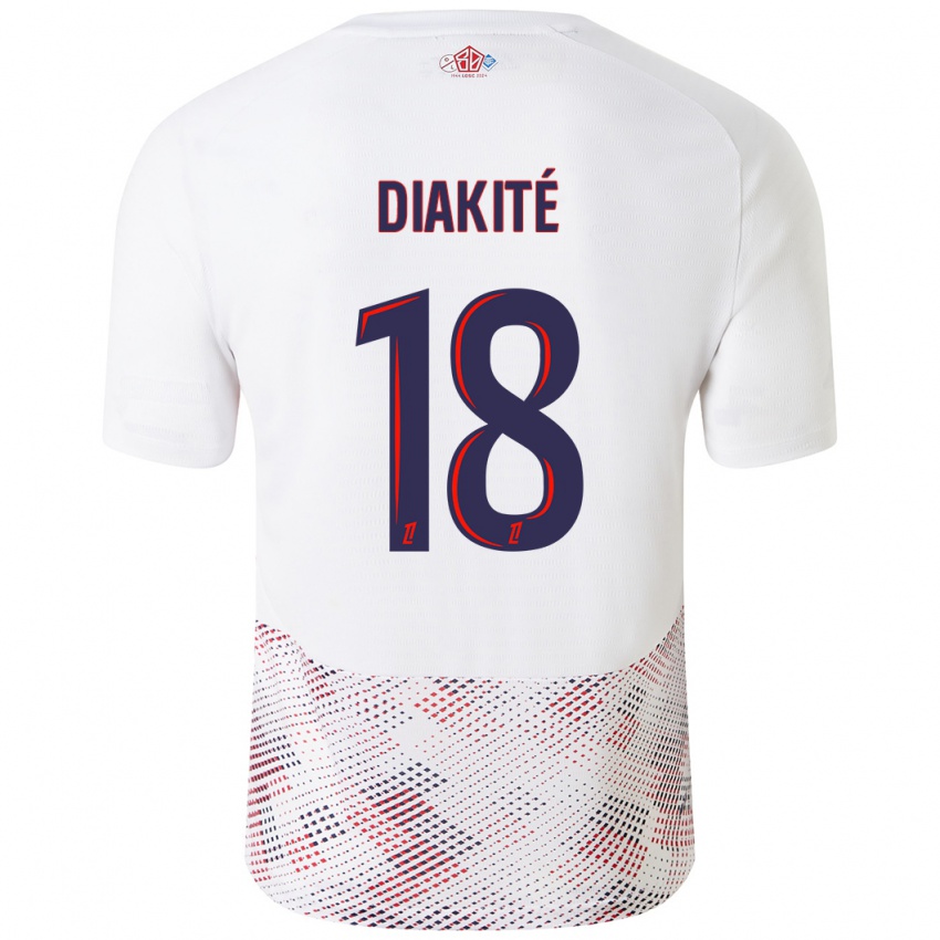 Pánské Bafode Diakite #18 Bílá Královská Modrá Daleko Hráčské Dresy 2024/25 Dres