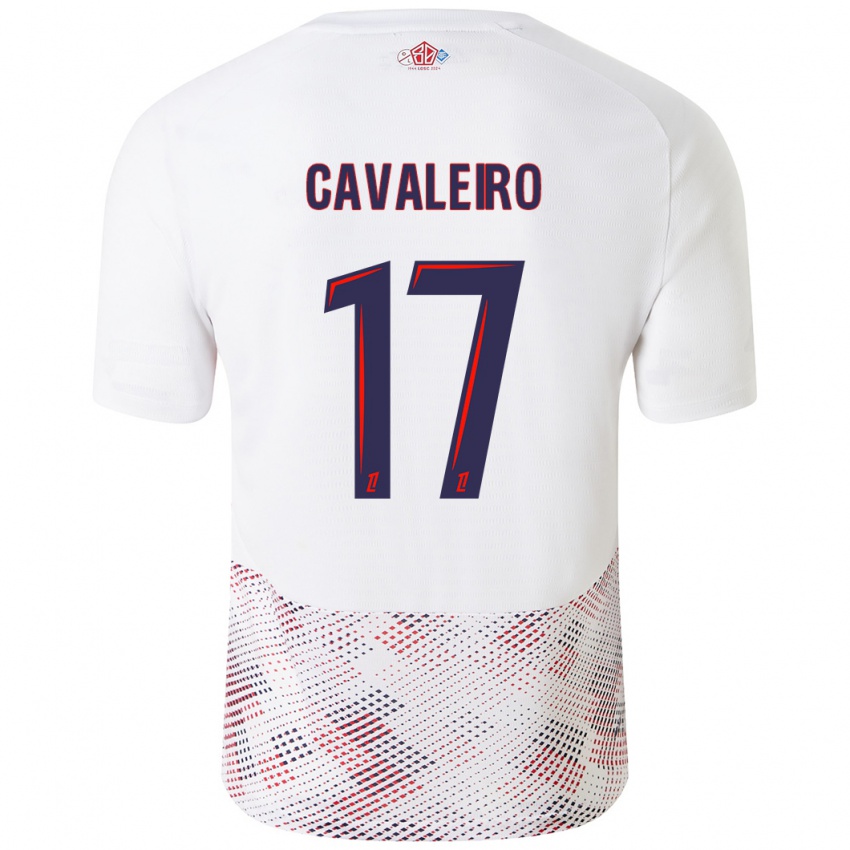 Pánské Ivan Cavaleiro #17 Bílá Královská Modrá Daleko Hráčské Dresy 2024/25 Dres