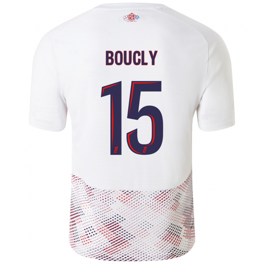 Pánské Maite Boucly #15 Bílá Královská Modrá Daleko Hráčské Dresy 2024/25 Dres