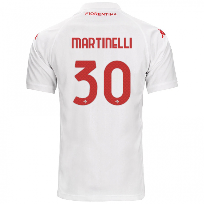 Pánské Tommaso Martinelli #30 Bílý Daleko Hráčské Dresy 2024/25 Dres