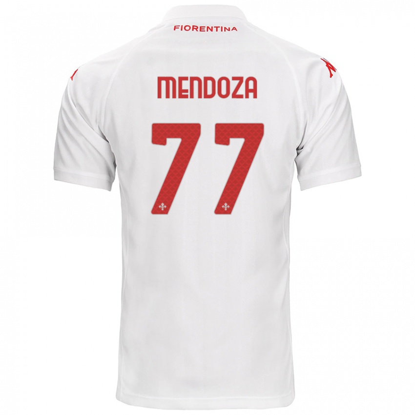 Pánské William Mendoza #77 Bílý Daleko Hráčské Dresy 2024/25 Dres