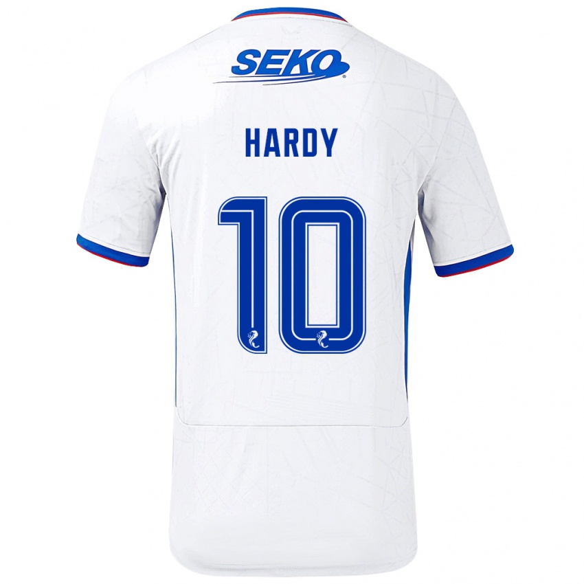 Pánské Rio Hardy #10 Bílá Modrá Daleko Hráčské Dresy 2024/25 Dres