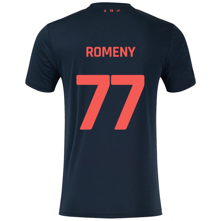 Pánské Ole Romeny #77 Černá Červená Daleko Hráčské Dresy 2024/25 Dres