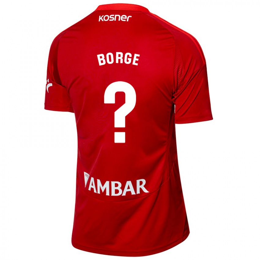 Pánské Andrés Borge #0 Bílá Modrá Daleko Hráčské Dresy 2024/25 Dres