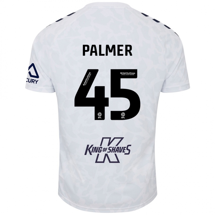 Pánské Kasey Palmer #45 Bílý Daleko Hráčské Dresy 2024/25 Dres