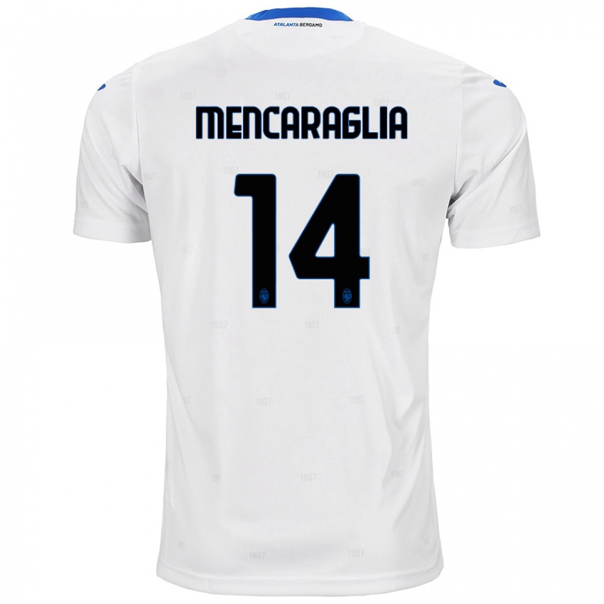 Dámské Filippo Mencaraglia #14 Bílý Daleko Hráčské Dresy 2024/25 Dres