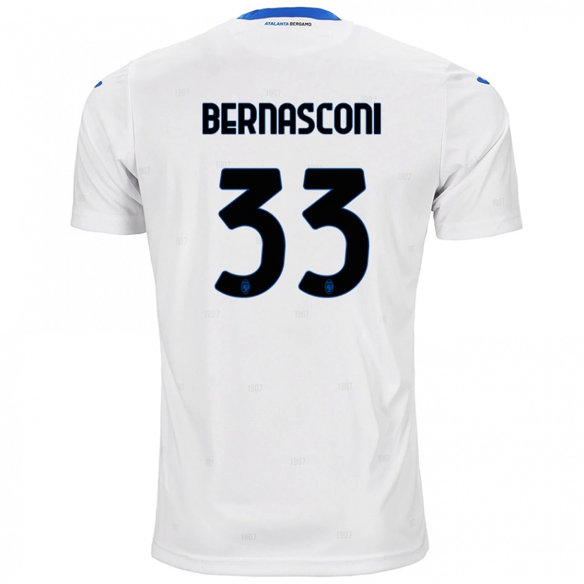 Dámské Lorenzo Bernasconi #33 Bílý Daleko Hráčské Dresy 2024/25 Dres