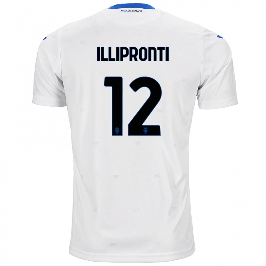 Dámské Filippo Illipronti #12 Bílý Daleko Hráčské Dresy 2024/25 Dres