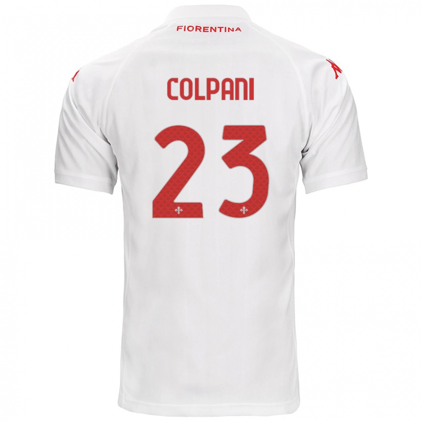 Dámské Andrea Colpani #23 Bílý Daleko Hráčské Dresy 2024/25 Dres