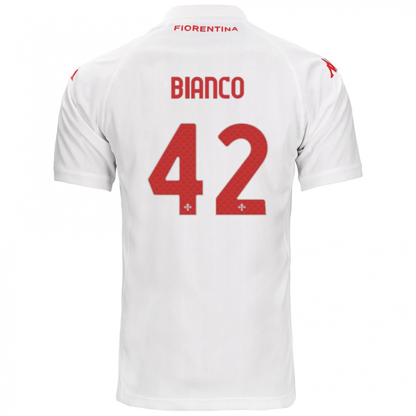 Dámské Alessandro Bianco #42 Bílý Daleko Hráčské Dresy 2024/25 Dres