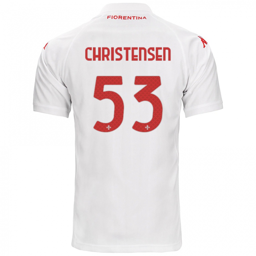 Dámské Oliver Christensen #53 Bílý Daleko Hráčské Dresy 2024/25 Dres