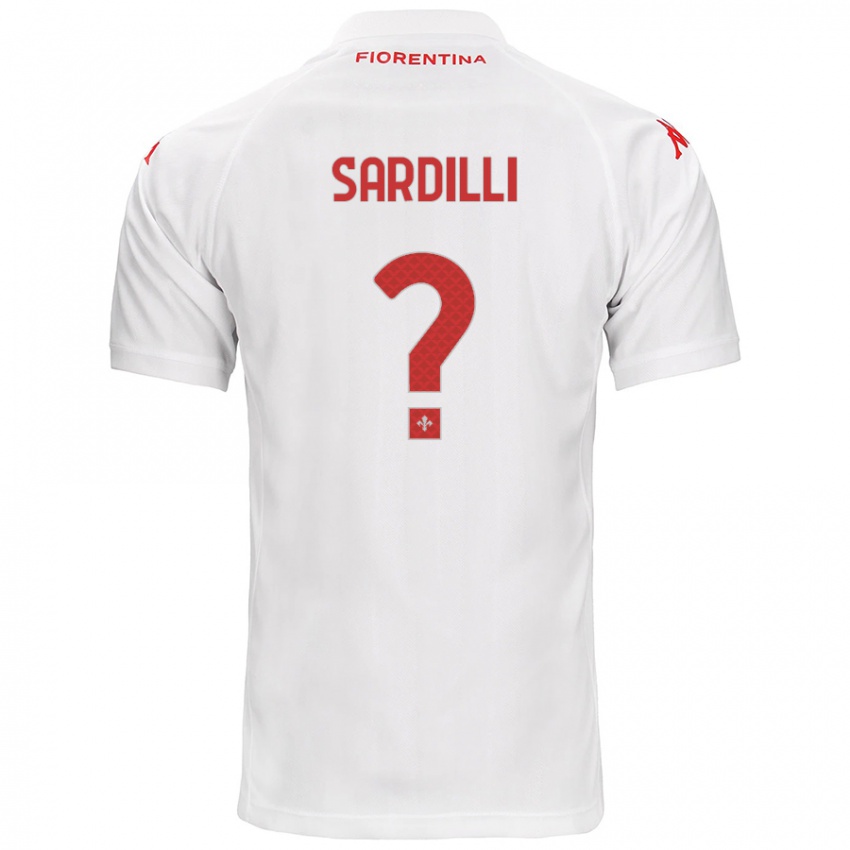 Dámské Davide Sardilli #0 Bílý Daleko Hráčské Dresy 2024/25 Dres