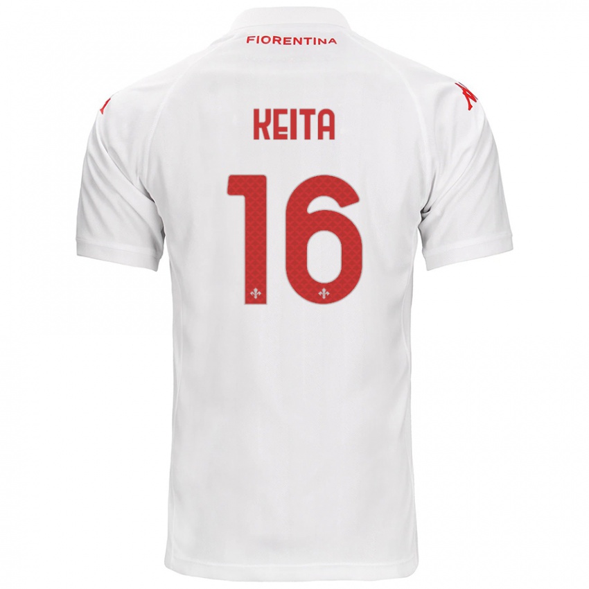 Dámské Bala Keita #16 Bílý Daleko Hráčské Dresy 2024/25 Dres