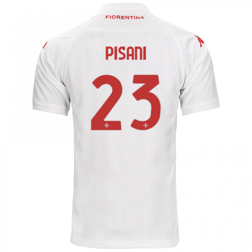 Dámské Diego Pisani #23 Bílý Daleko Hráčské Dresy 2024/25 Dres