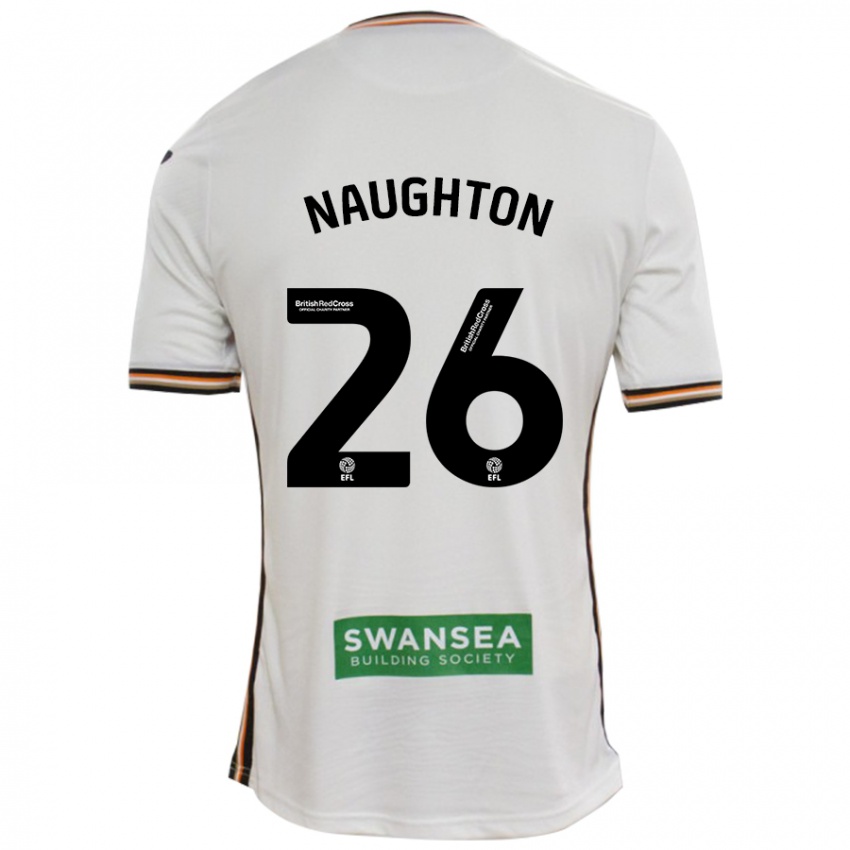 Dětské Kyle Naughton #26 Bílý Domů Hráčské Dresy 2024/25 Dres