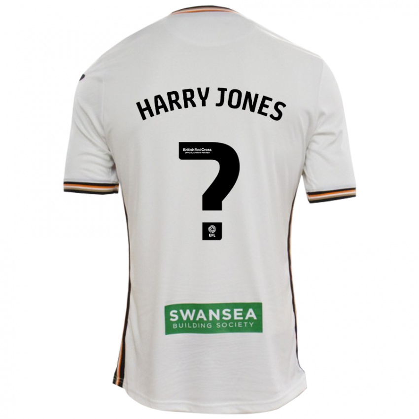 Dětské Harry Jones #0 Bílý Domů Hráčské Dresy 2024/25 Dres