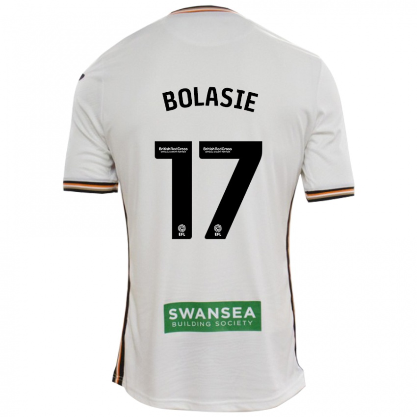 Dětské Yannick Bolasie #17 Bílý Domů Hráčské Dresy 2024/25 Dres