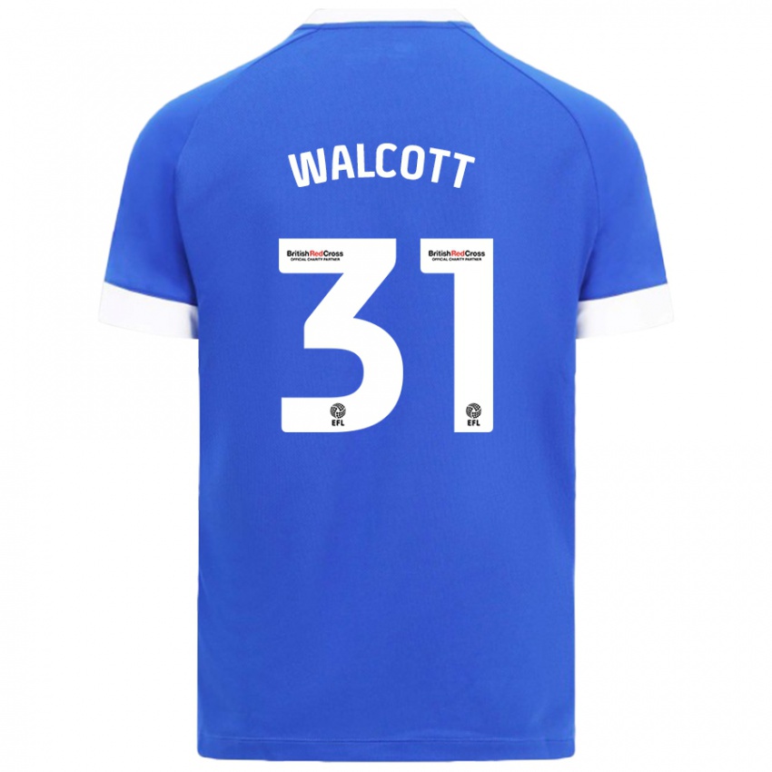 Dětské Malachi Fagan Walcott #31 Nebesky Modrá Domů Hráčské Dresy 2024/25 Dres