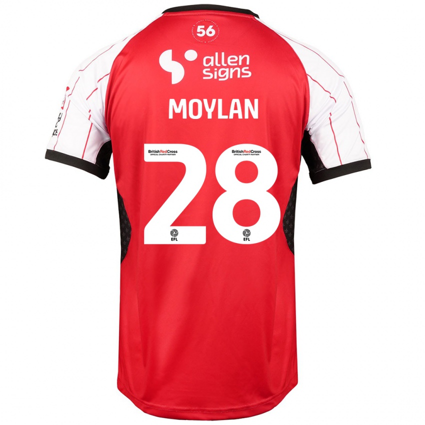 Dětské Jack Moylan #28 Bílý Domů Hráčské Dresy 2024/25 Dres