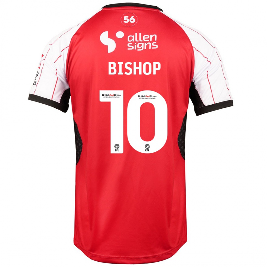 Dětské Teddy Bishop #10 Bílý Domů Hráčské Dresy 2024/25 Dres