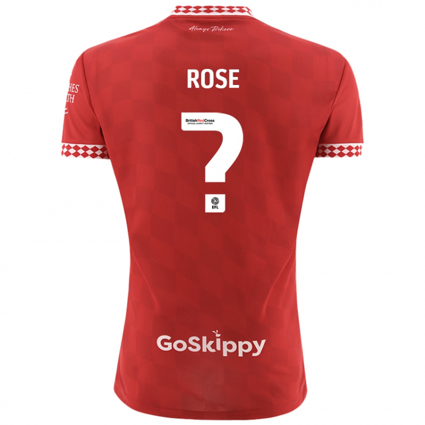 Dětské Marley Rose #0 Červený Domů Hráčské Dresy 2024/25 Dres