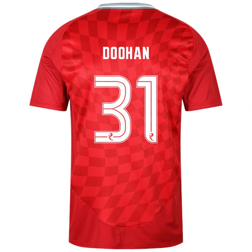 Dětské Ross Doohan #31 Červený Domů Hráčské Dresy 2024/25 Dres