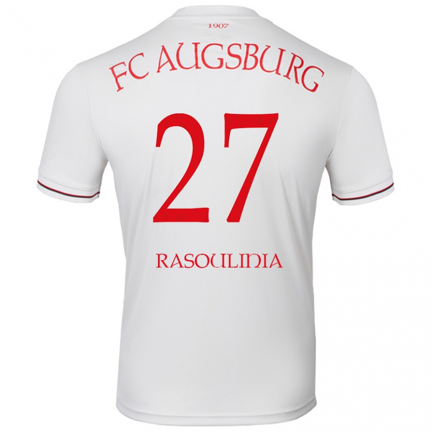 Dětské Nick Rasoulinia #27 Bílý Domů Hráčské Dresy 2024/25 Dres