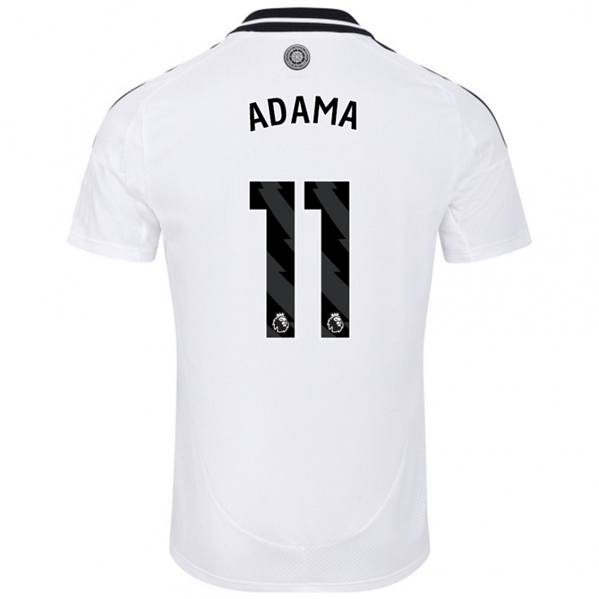 Dětské Adama Traoré #11 Bílý Domů Hráčské Dresy 2024/25 Dres