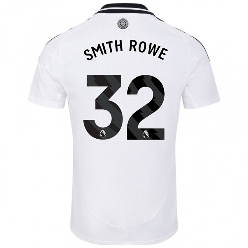 Dětské Emile Smith Rowe #32 Bílý Domů Hráčské Dresy 2024/25 Dres