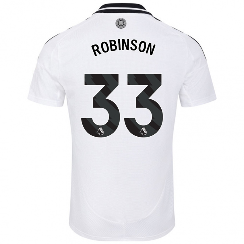 Dětské Antonee Robinson #33 Bílý Domů Hráčské Dresy 2024/25 Dres