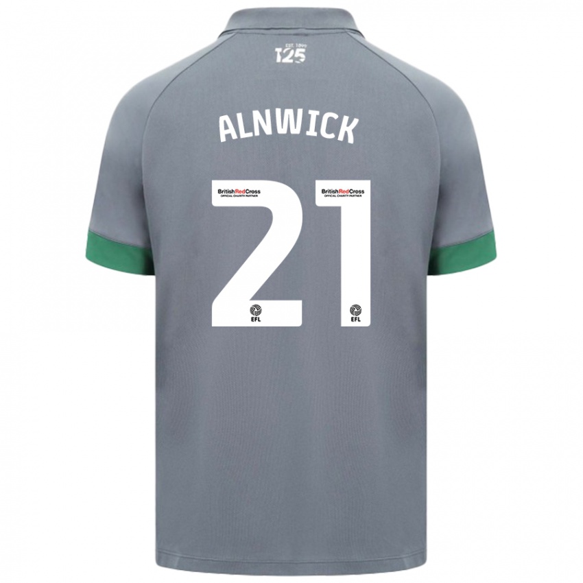 Dětské Jak Alnwick #21 Tmavě Šedá Daleko Hráčské Dresy 2024/25 Dres