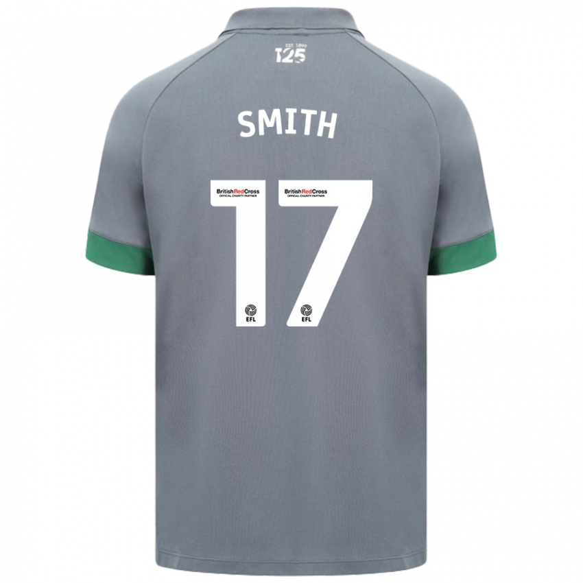 Dětské Hollie Smith #17 Tmavě Šedá Daleko Hráčské Dresy 2024/25 Dres