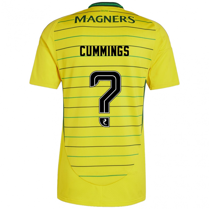 Dětské Daniel Cummings #0 Žluť Daleko Hráčské Dresy 2024/25 Dres