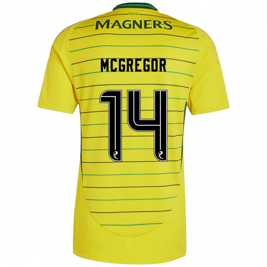 Dětské Shannon Mcgregor #14 Žluť Daleko Hráčské Dresy 2024/25 Dres