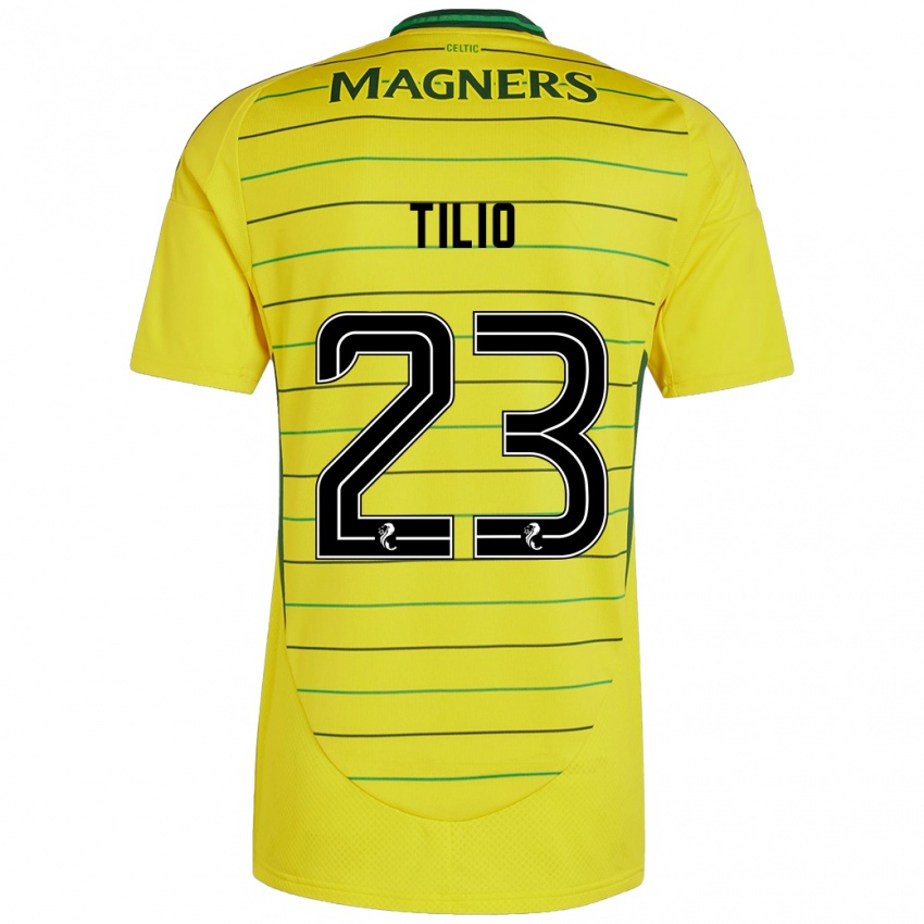 Dětské Marco Tilio #23 Žluť Daleko Hráčské Dresy 2024/25 Dres