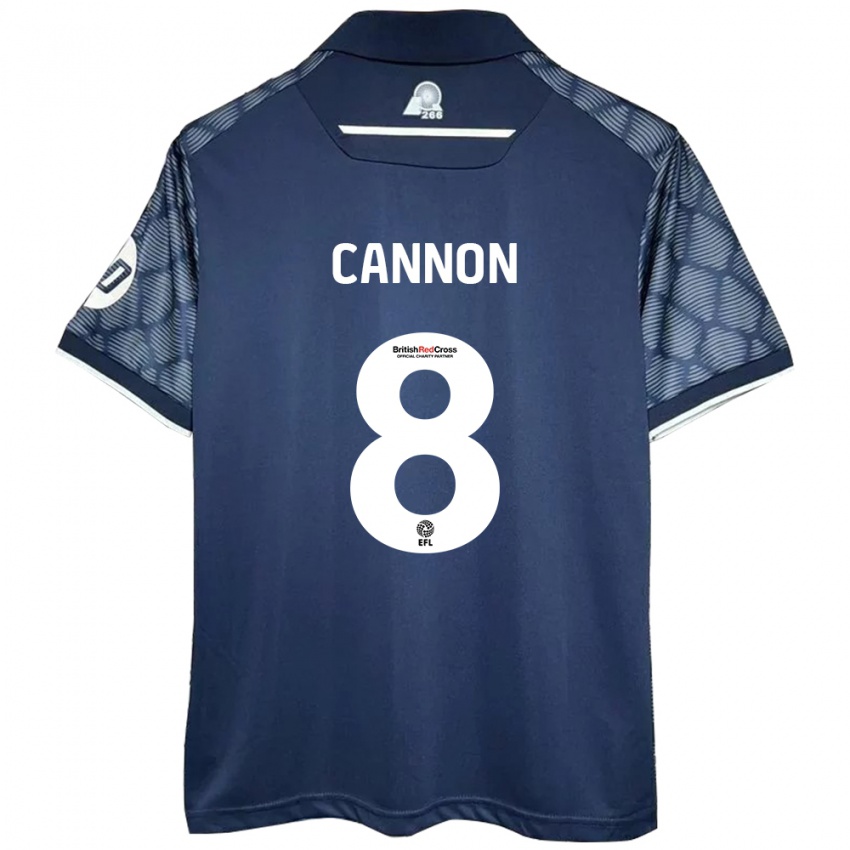 Dětské Andy Cannon #8 Černý Daleko Hráčské Dresy 2024/25 Dres