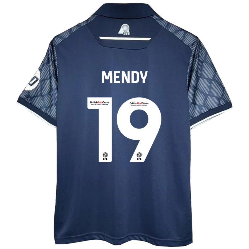 Dětské Jacob Mendy #19 Černý Daleko Hráčské Dresy 2024/25 Dres