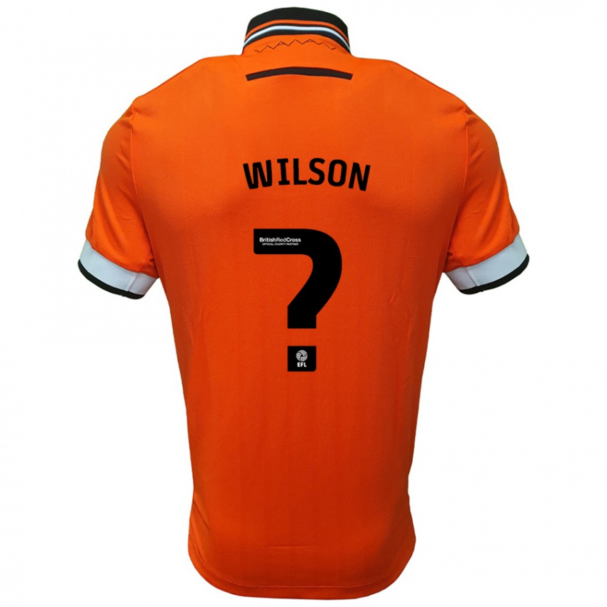 Dětské Ryan Wilson #0 Oranžová Bílá Daleko Hráčské Dresy 2024/25 Dres