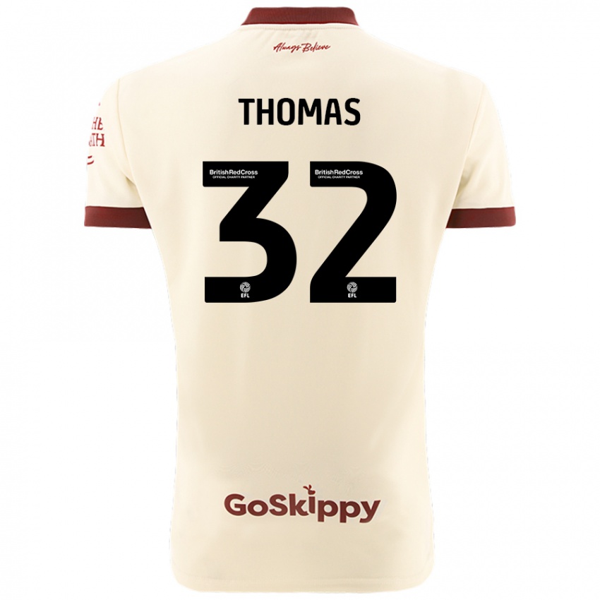 Dětské Lewis Thomas #32 Krémově Bílá Daleko Hráčské Dresy 2024/25 Dres