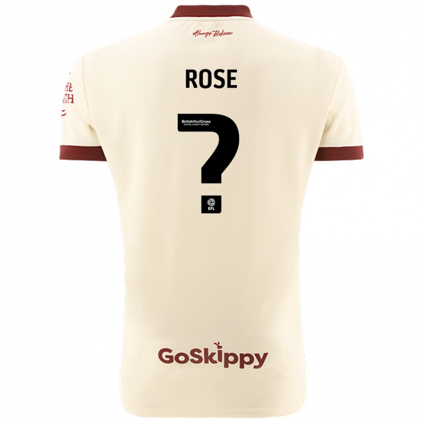 Dětské Marley Rose #0 Krémově Bílá Daleko Hráčské Dresy 2024/25 Dres