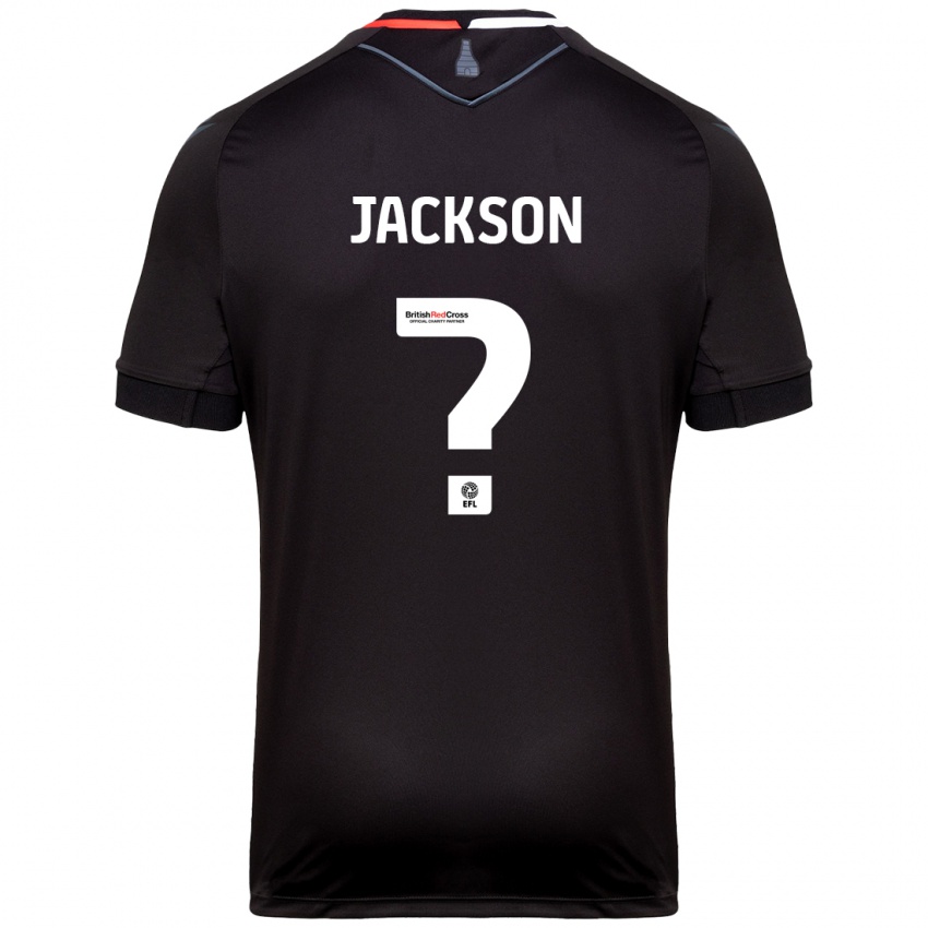 Dětské Jackson Kelly #0 Černý Daleko Hráčské Dresy 2024/25 Dres