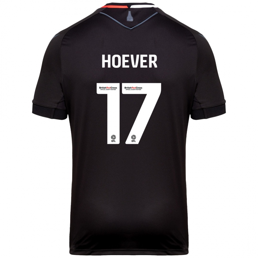 Dětské Ki-Jana Hoever #17 Černý Daleko Hráčské Dresy 2024/25 Dres