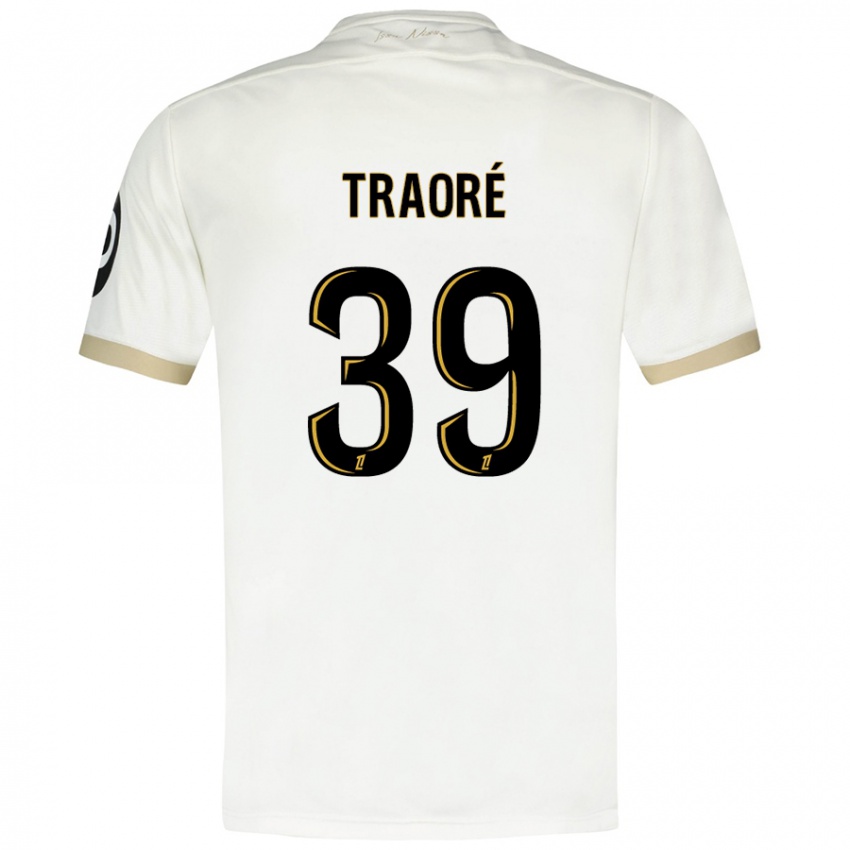 Dětské Daouda Traoré #39 Bílé Zlato Daleko Hráčské Dresy 2024/25 Dres