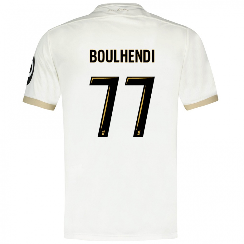 Dětské Teddy Boulhendi #77 Bílé Zlato Daleko Hráčské Dresy 2024/25 Dres