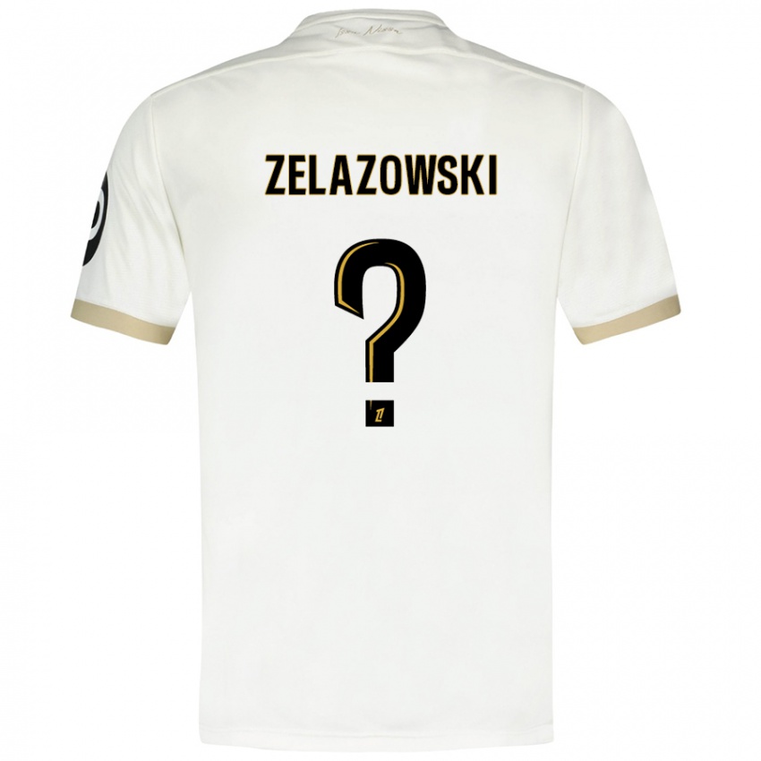 Dětské Bartosz Zelazowski #0 Bílé Zlato Daleko Hráčské Dresy 2024/25 Dres