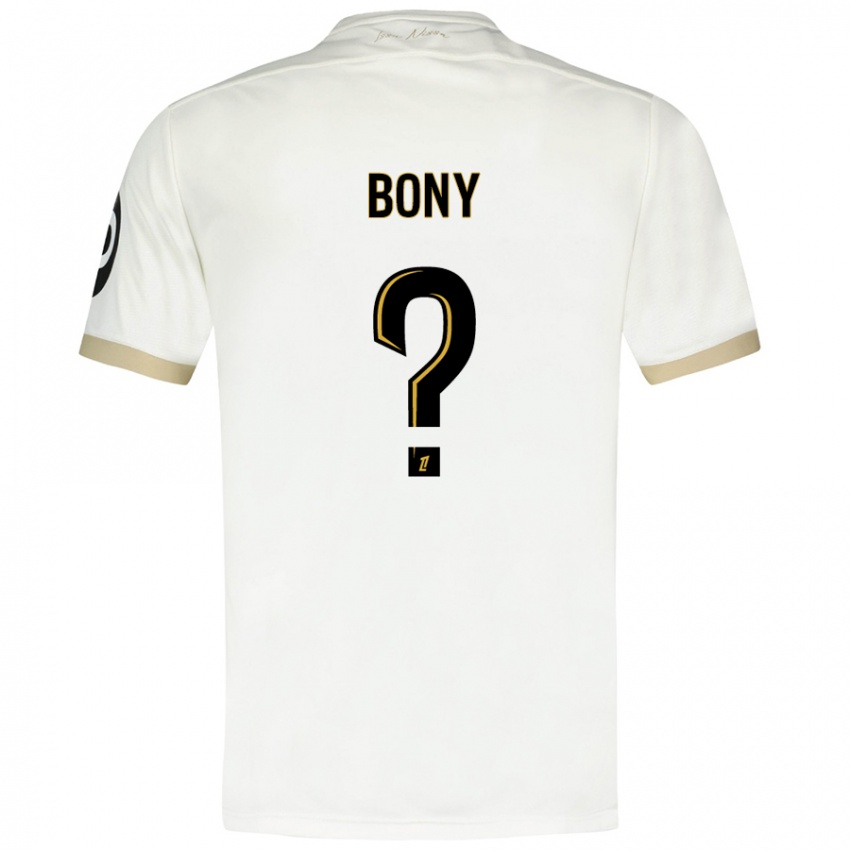 Dětské Geoffroy Bony #0 Bílé Zlato Daleko Hráčské Dresy 2024/25 Dres